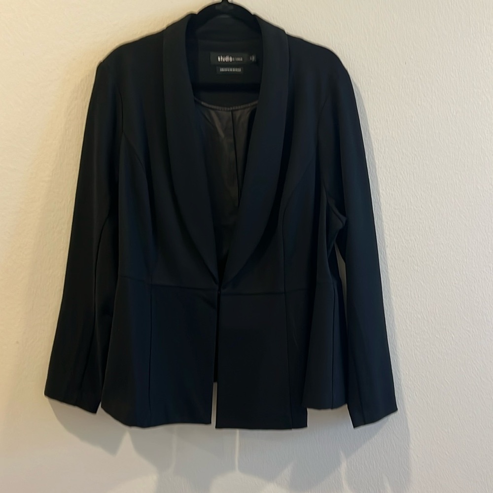 Torrid Black Blazer - Peplum
